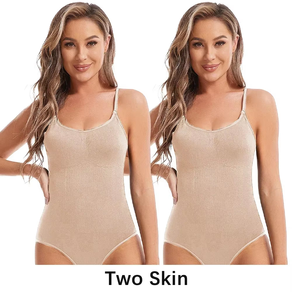 Women Slimming Shapewear Seamless Slimming Butt Lifter Full Body Shaper Smooth Out Bodysuit Open Crotch High Elastic Body Suits